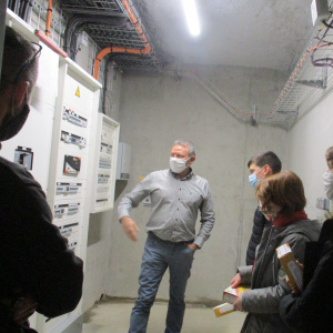 Visite du local électrique